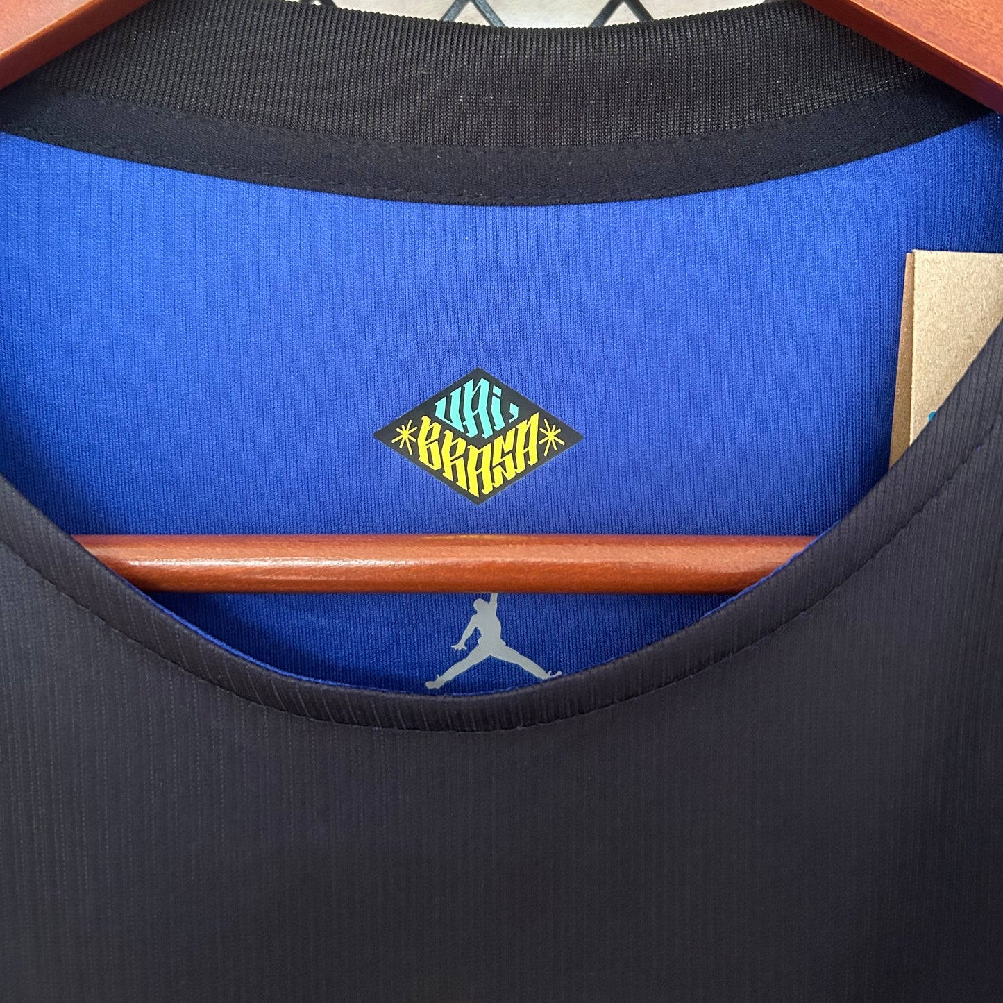 Brésil Maillot Football Bleu Saison Coupe Du Monde 2026