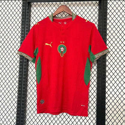 Maroc Maillot Football Rouge Saison 2026/2027 Coupe Du Monde