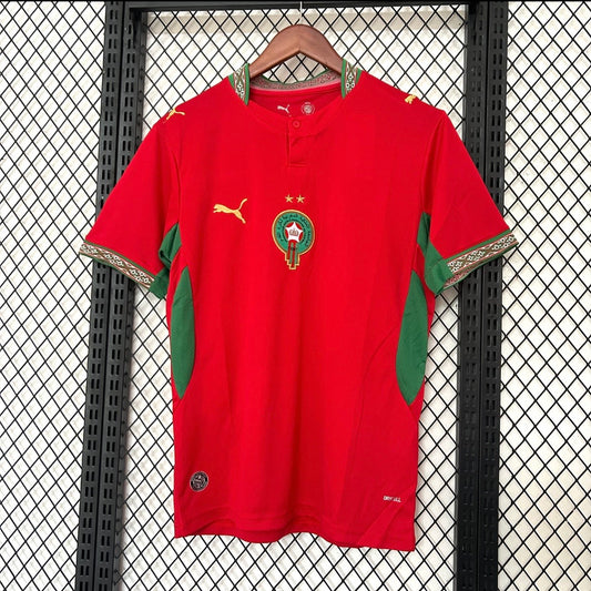 Maroc Maillot Football Rouge Saison 2026/2027 Coupe Du Monde