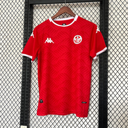 Tunisie Maillot Football Rouge Saison 2025