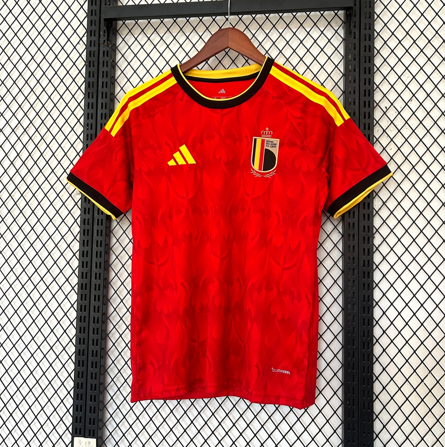 Belgique Maillot Football Rouge Saison Coupe Du Monde 2026