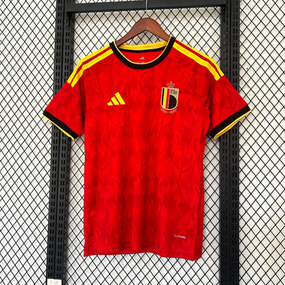 Belgique Maillot Football Rouge Saison Coupe Du Monde 2026