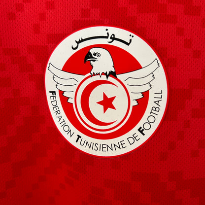 Tunisie Maillot Football Rouge Saison 2025