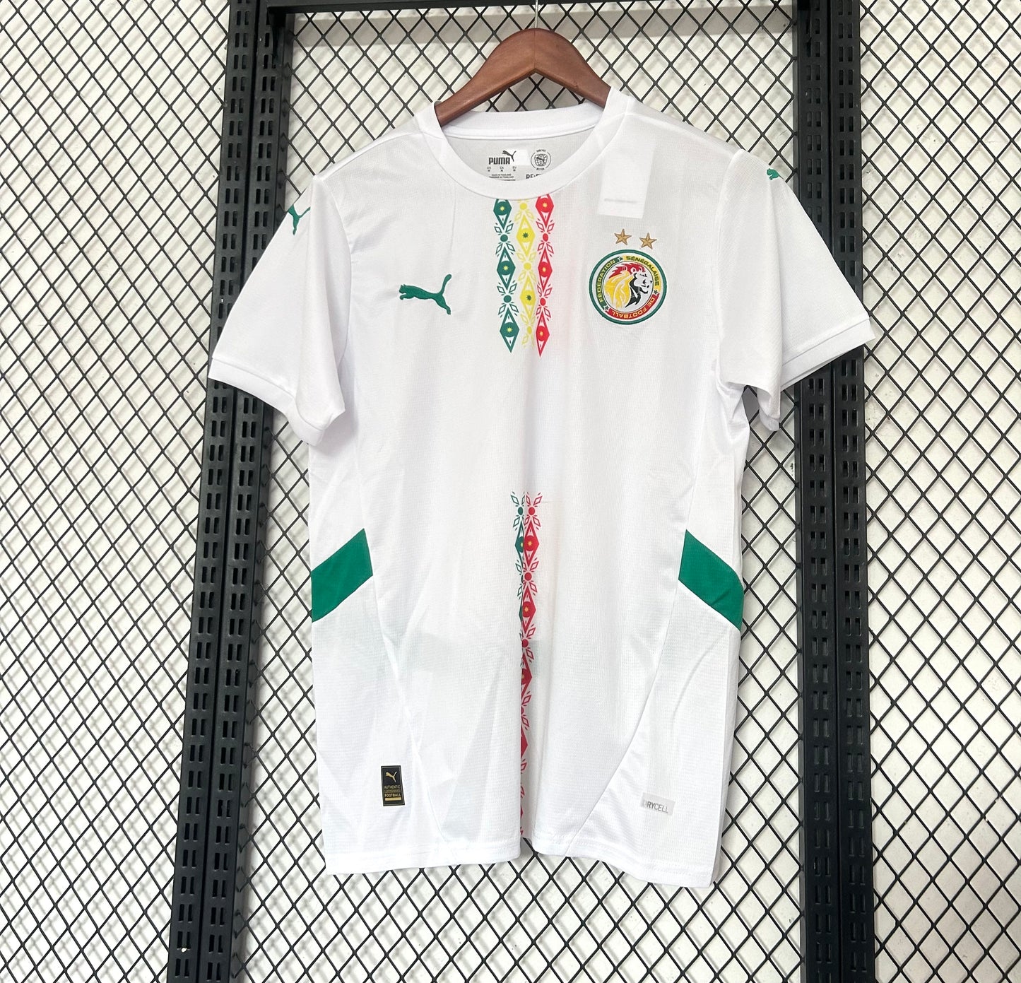 Sénégal Maillot Football Blanc Saison 2024/2025