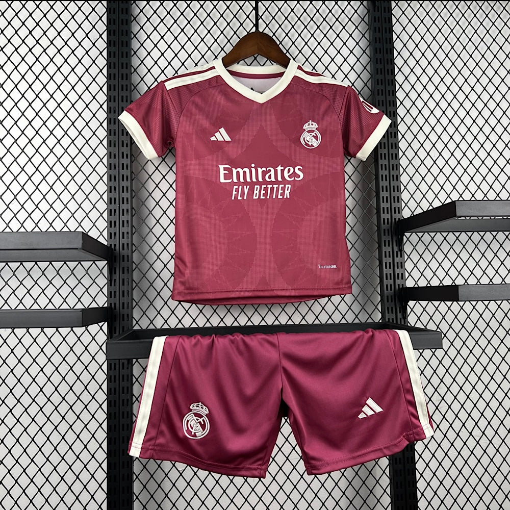 Maillot Real Madrid Enfant Extérieur 2026/2027 vue face