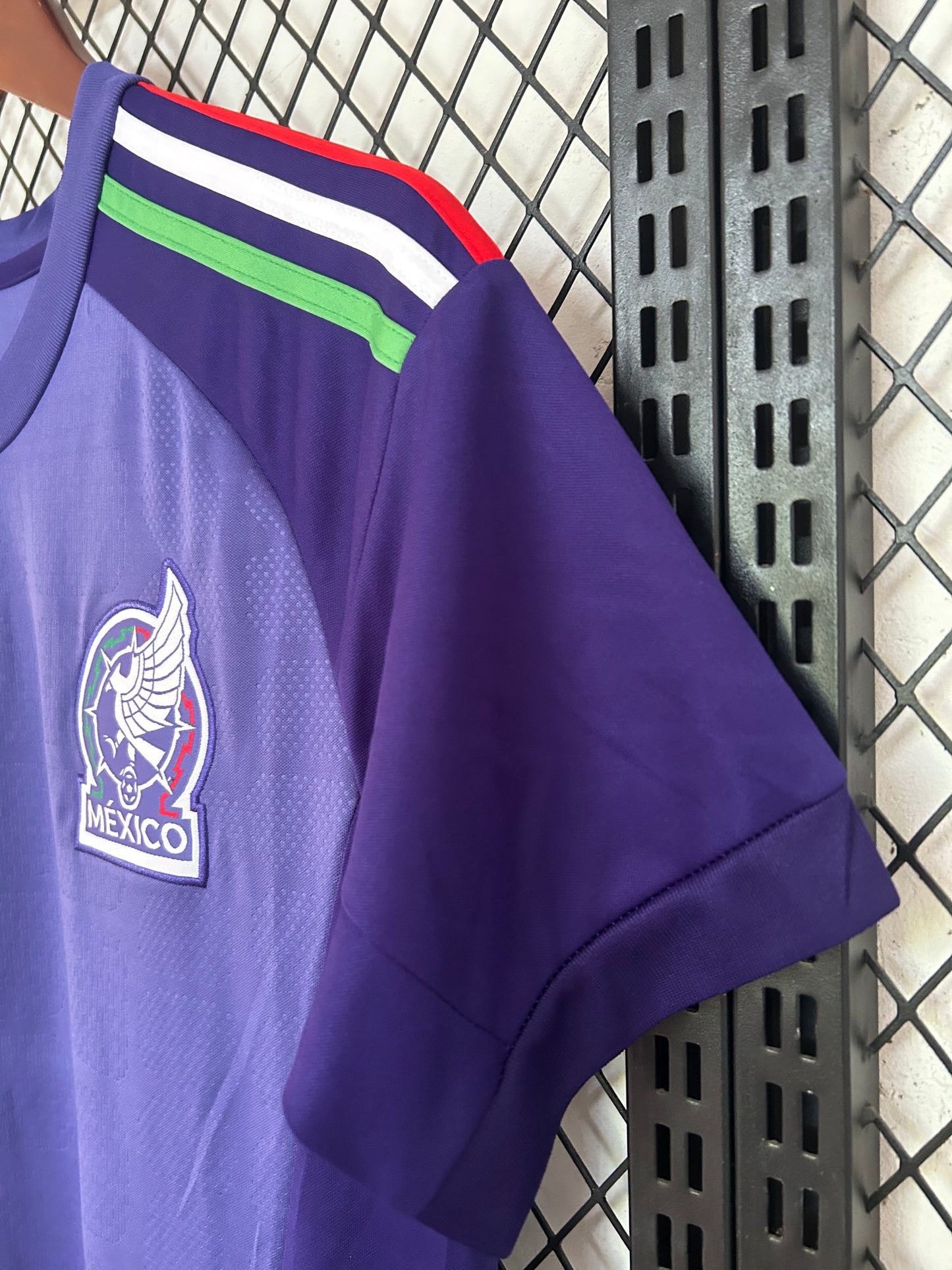 Mexique Maillot Football Mauve Saison Coupe Du Monde 2026