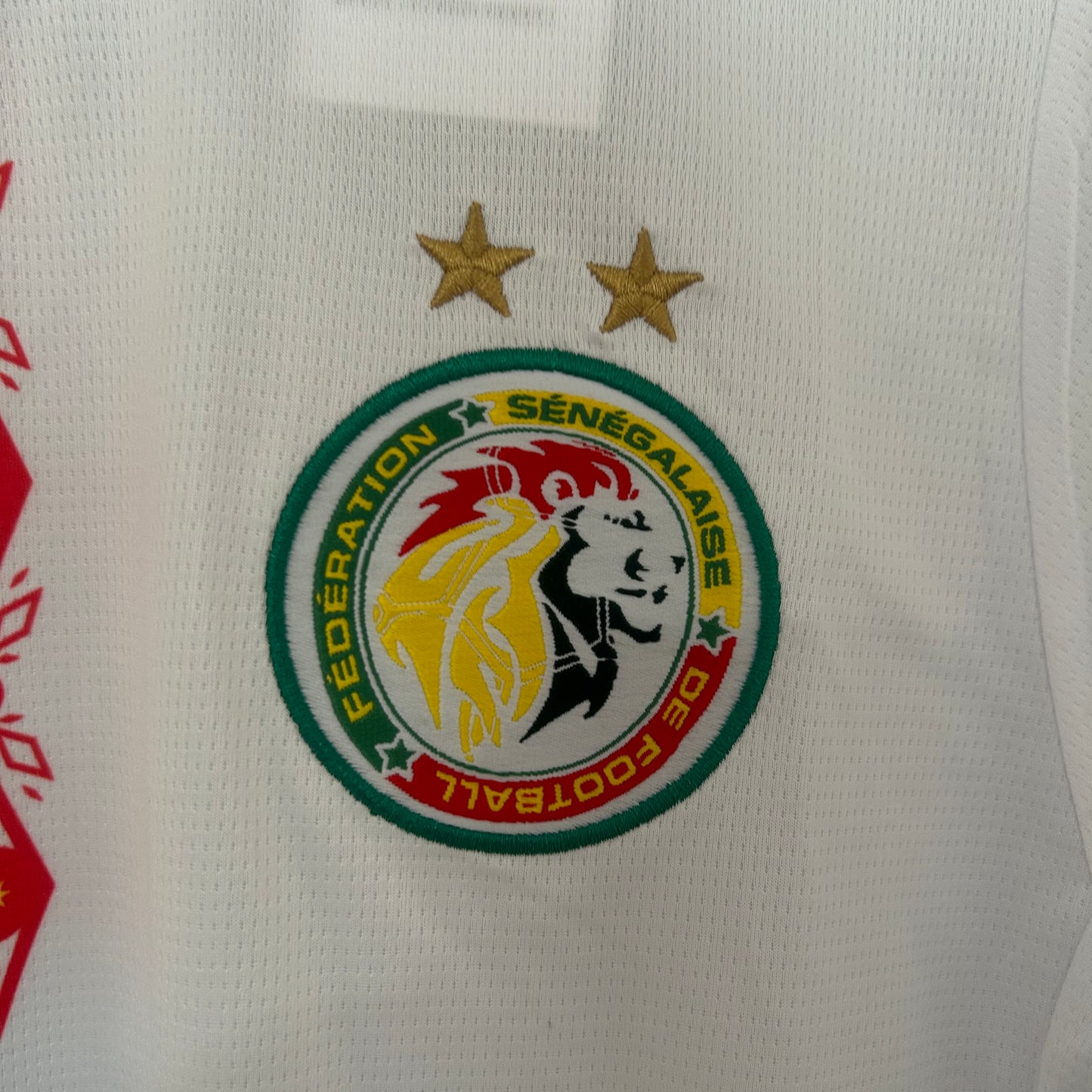 Sénégal Maillot Football Blanc Saison 2024/2025