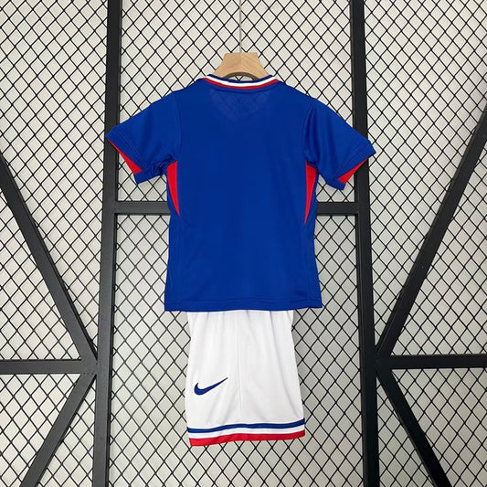 Maillot France Enfant Domicile Euro 2024 vue dos