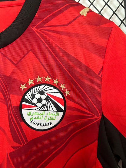 Égypte Maillot Football Rouge Saison Coupe Du Monde 2026