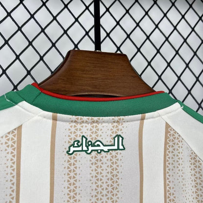 Algérie Enfant Maillot Football Blanc Cassé Coupe Du Monde 2026