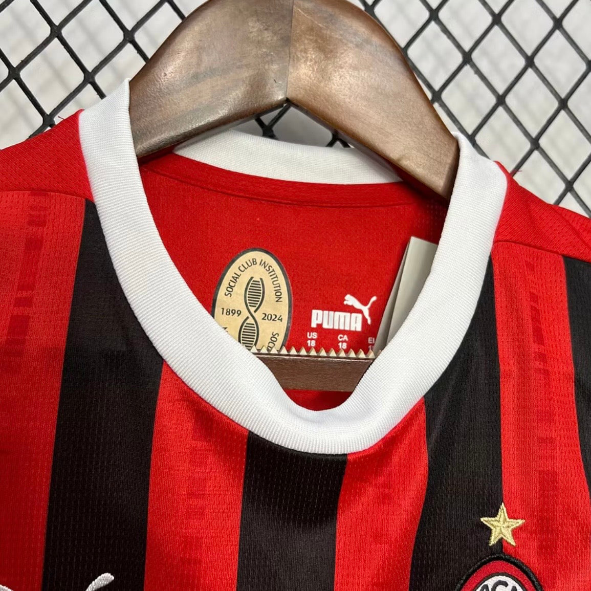Ac Milan Enfant Maillot Football Saison 2025/2026