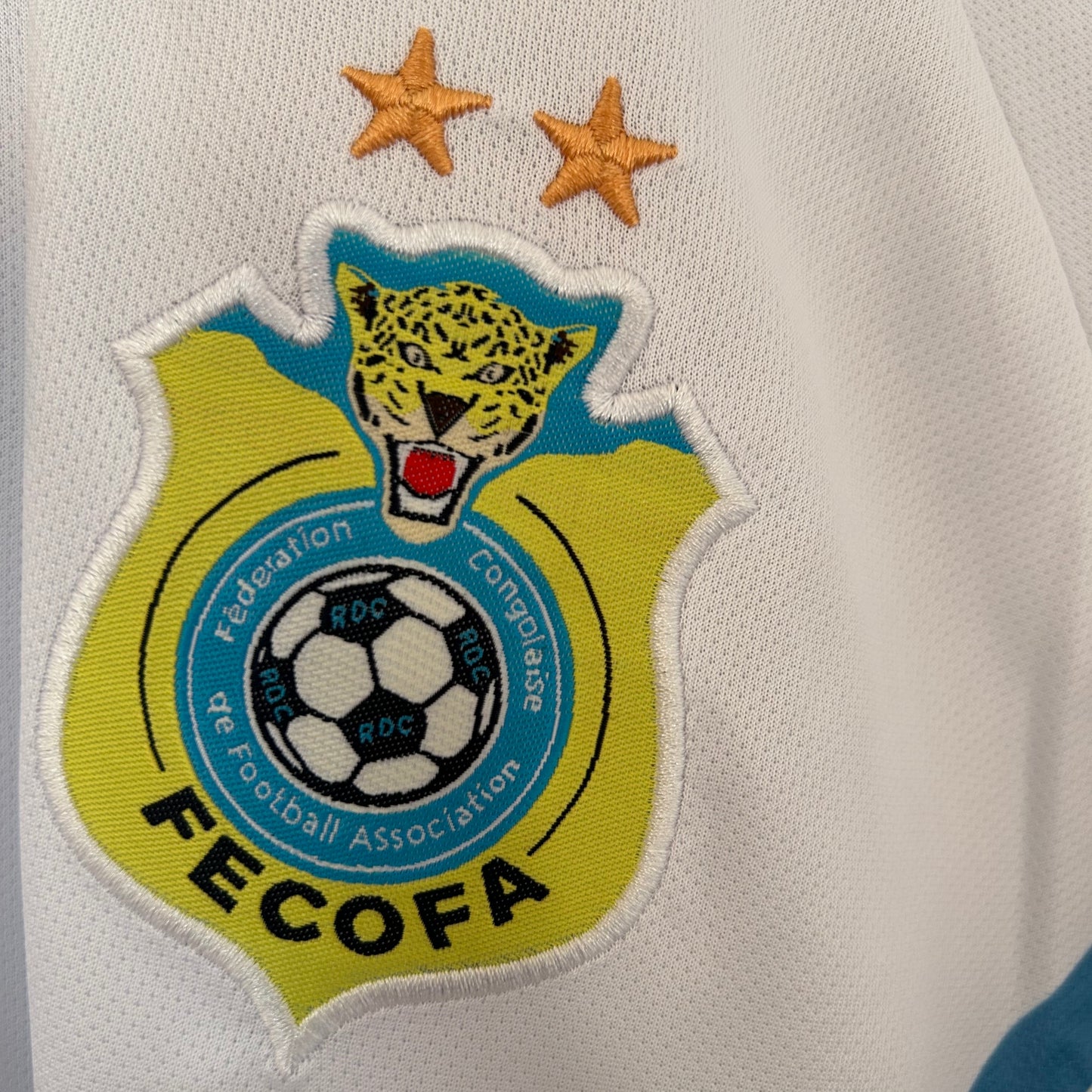 RD Congo Maillot Football Blanc Saison Coupe Du Monde 2026