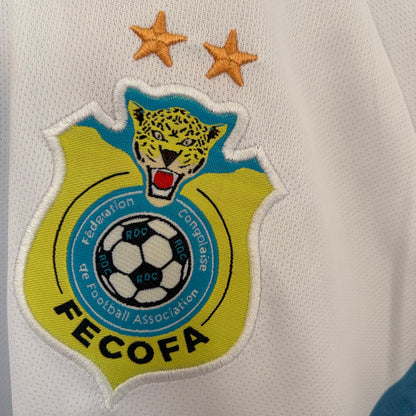 RD Congo Maillot Football Blanc Saison Coupe Du Monde 2026