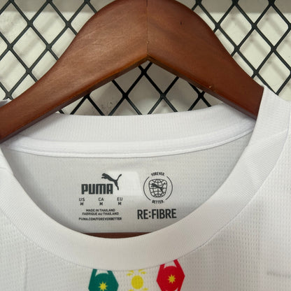 Sénégal Maillot Football Blanc Saison 2024/2025