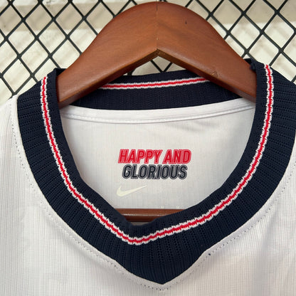 Angleterre Maillot Football Blanc Saison Coupe Du Monde 2026