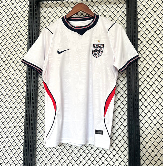 Angleterre Maillot Football Blanc Saison Coupe Du Monde 2026
