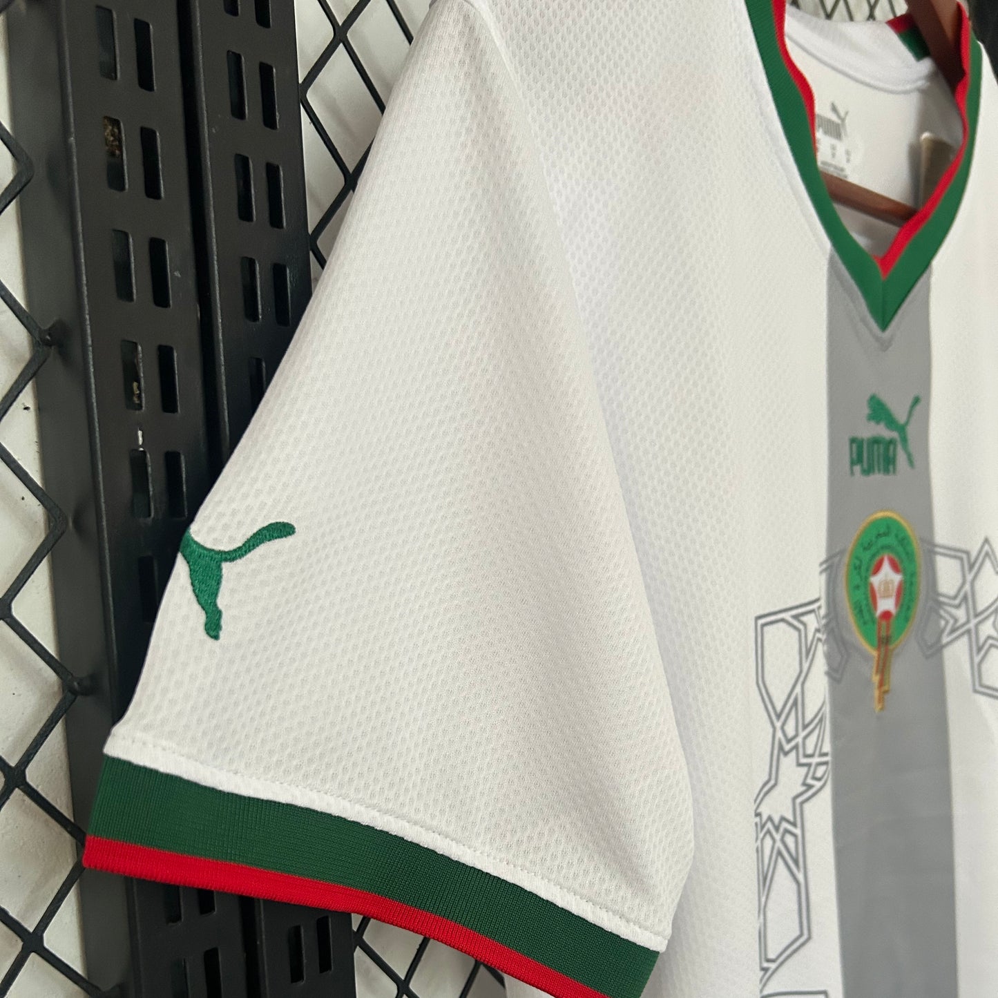 Maroc Maillot Football Blanc Saison Coupe Du Monde 2022