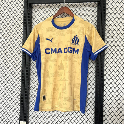 Marseille Maillot Football Beige Saison 2026/2027
