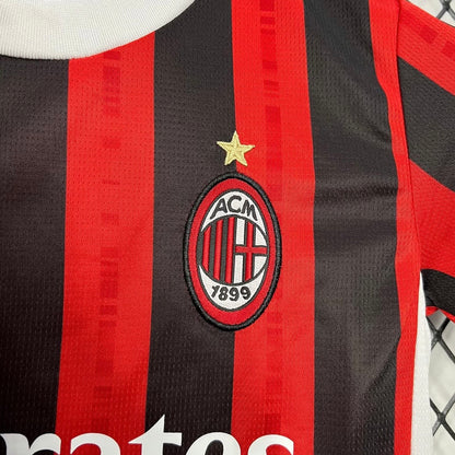 Ac Milan Enfant Maillot Football Saison 2025/2026