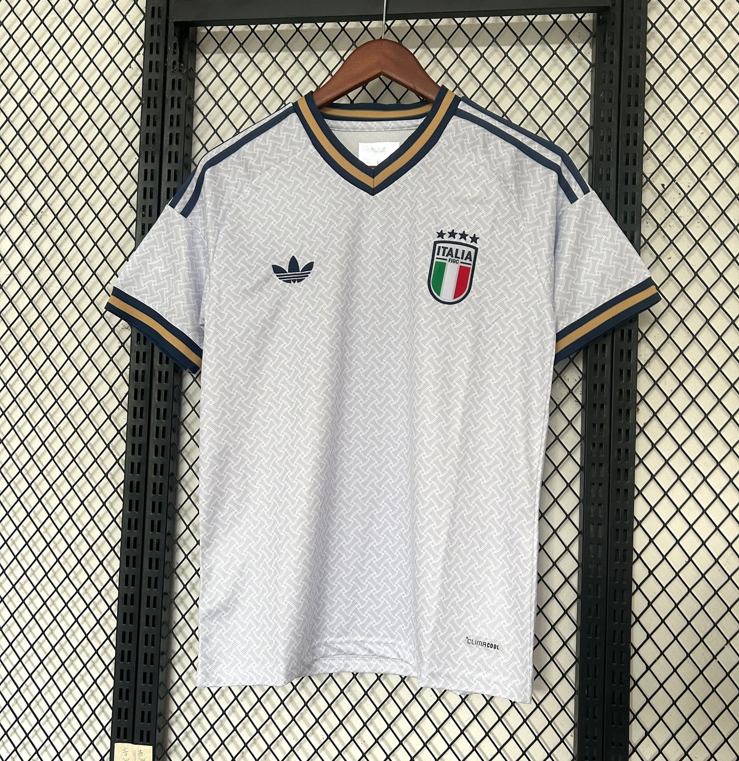 Italie Maillot Football Blanc Cassé Saison Coupe Du Monde 2026