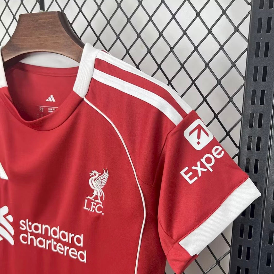 Liverpool Enfant Maillot Rouge Football Saison 2025/2026