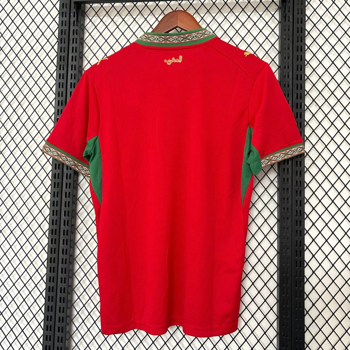 Maroc Maillot Football Rouge Saison 2026/2027 Coupe Du Monde