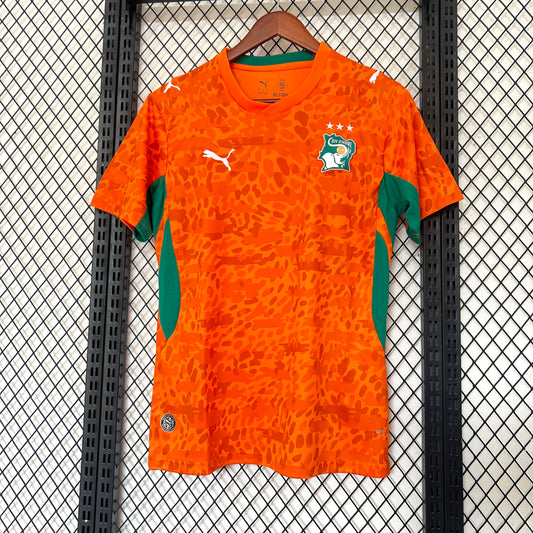 Côte D’Ivoire Maillot Football Orange  Saison Coupe Du Monde 2026