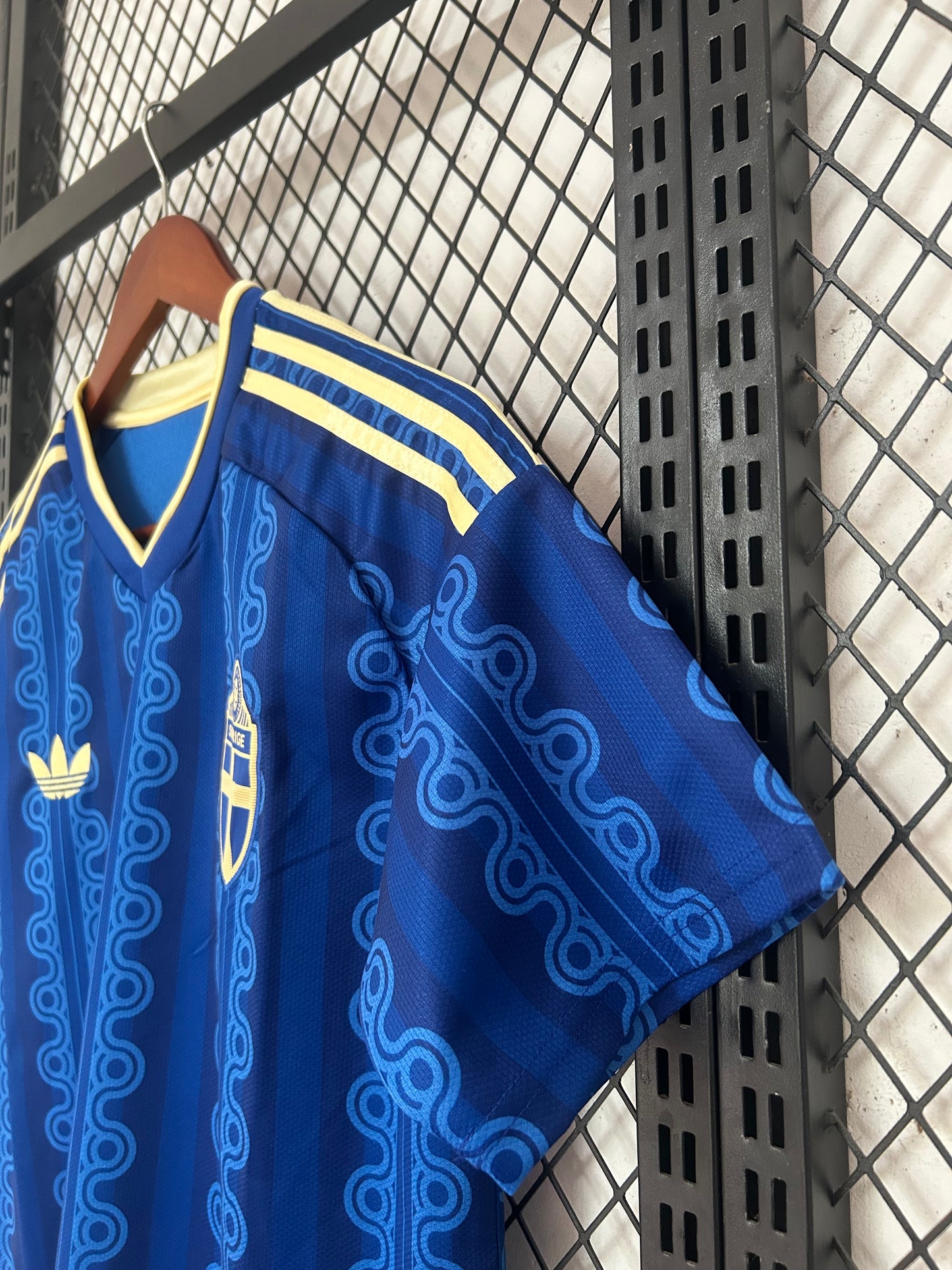 Suède Maillot Football Bleu Saison Coupe Du Monde 2026