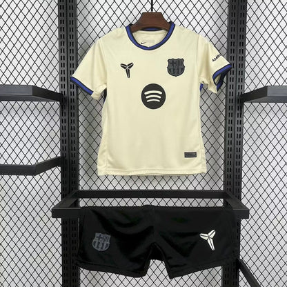 Barcelone Enfant Maillot Football Beige Cassé Saison 2026/2027