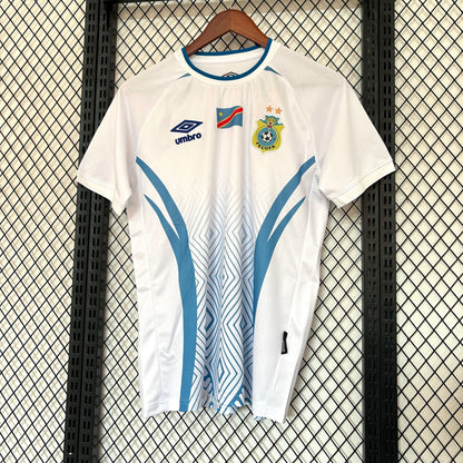 RD Congo Maillot Football Blanc Saison Coupe Du Monde 2026