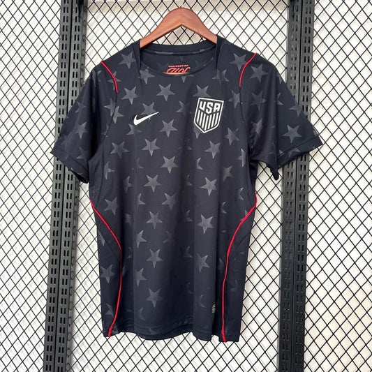 USA Maillot Football Noir Saison 2026/2027 Coupe Du Monde