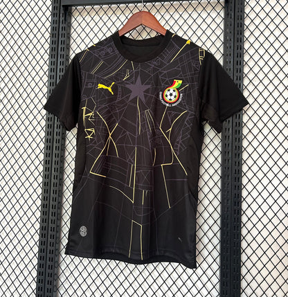 Ghana Maillot Football Noir Saison Coupe Du Monde 2026