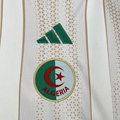 Algérie Enfant Maillot Football Blanc Cassé Coupe Du Monde 2026