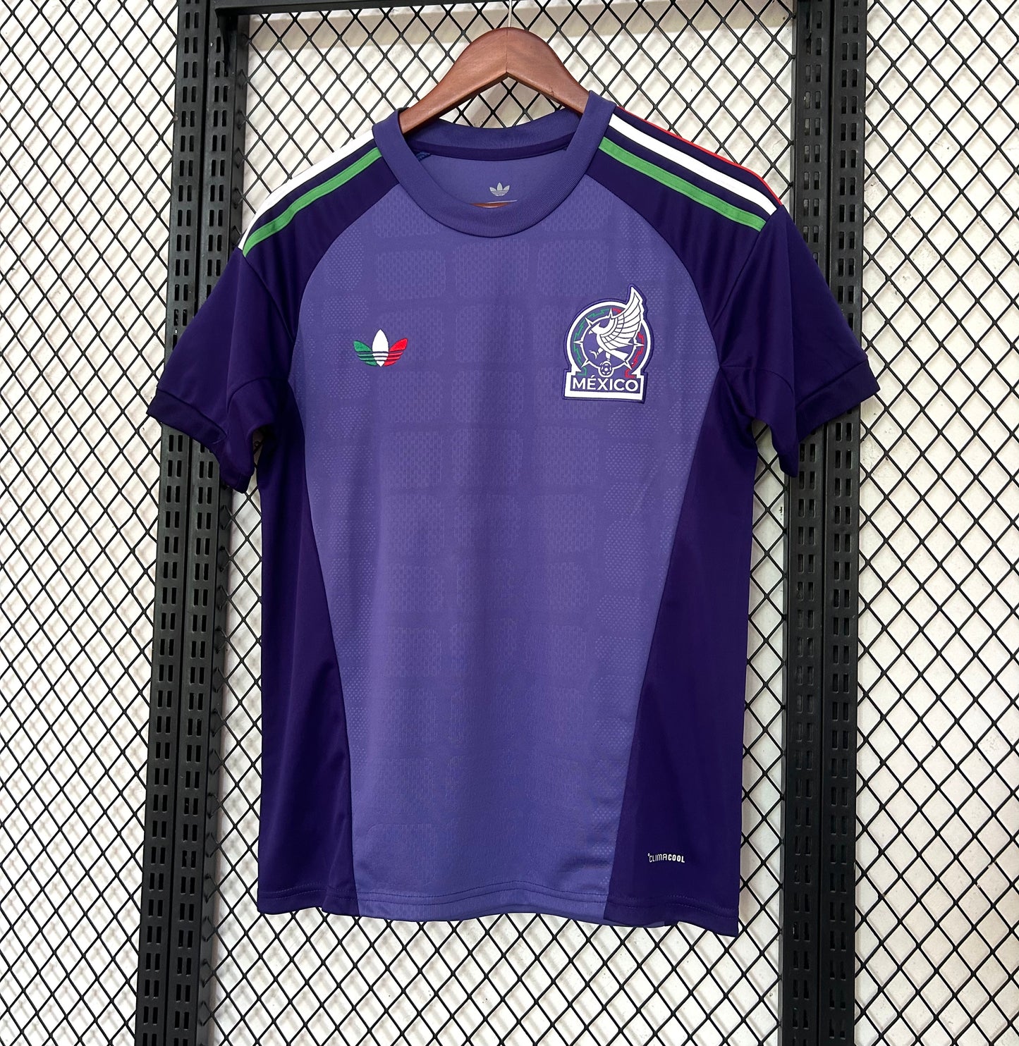 Mexique Maillot Football Mauve Saison Coupe Du Monde 2026