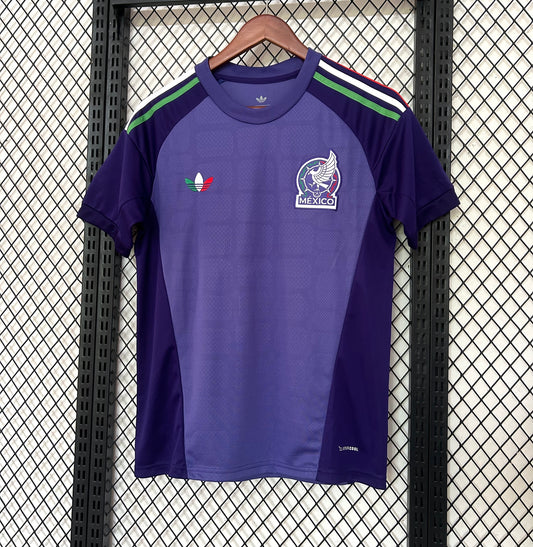 Mexique Maillot Football Mauve Saison Coupe Du Monde 2026