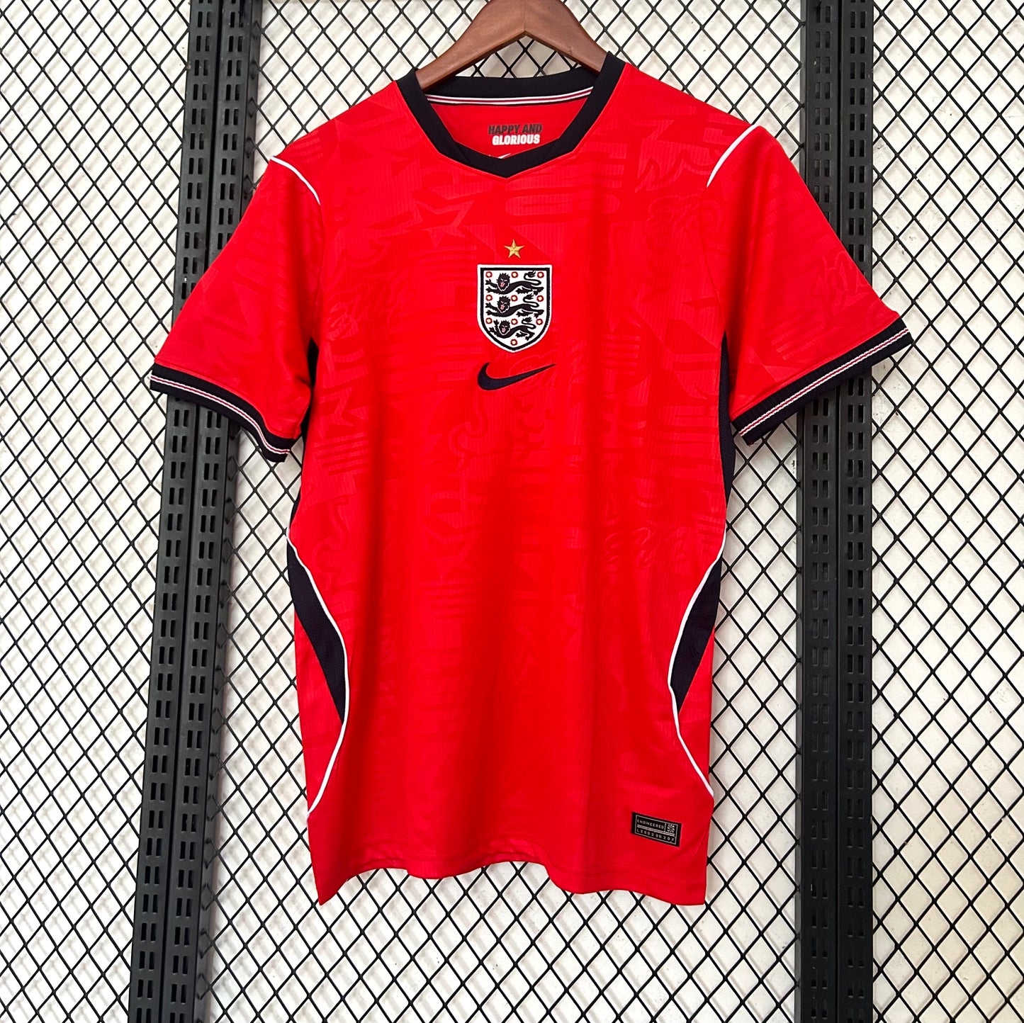 Angleterre Maillot Football Rouge Saison Coupe Du Monde 2026