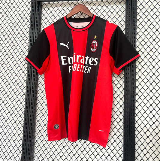 Ac Milan Maillot Football Rouge Saison 2026/2027
