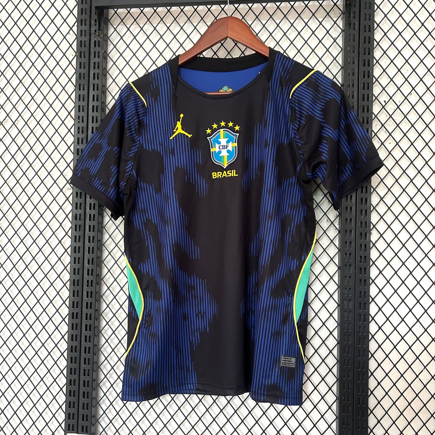 Brésil Maillot Football Bleu Saison Coupe Du Monde 2026