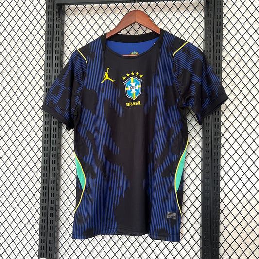 Brésil Maillot Football Bleu Saison Coupe Du Monde 2026