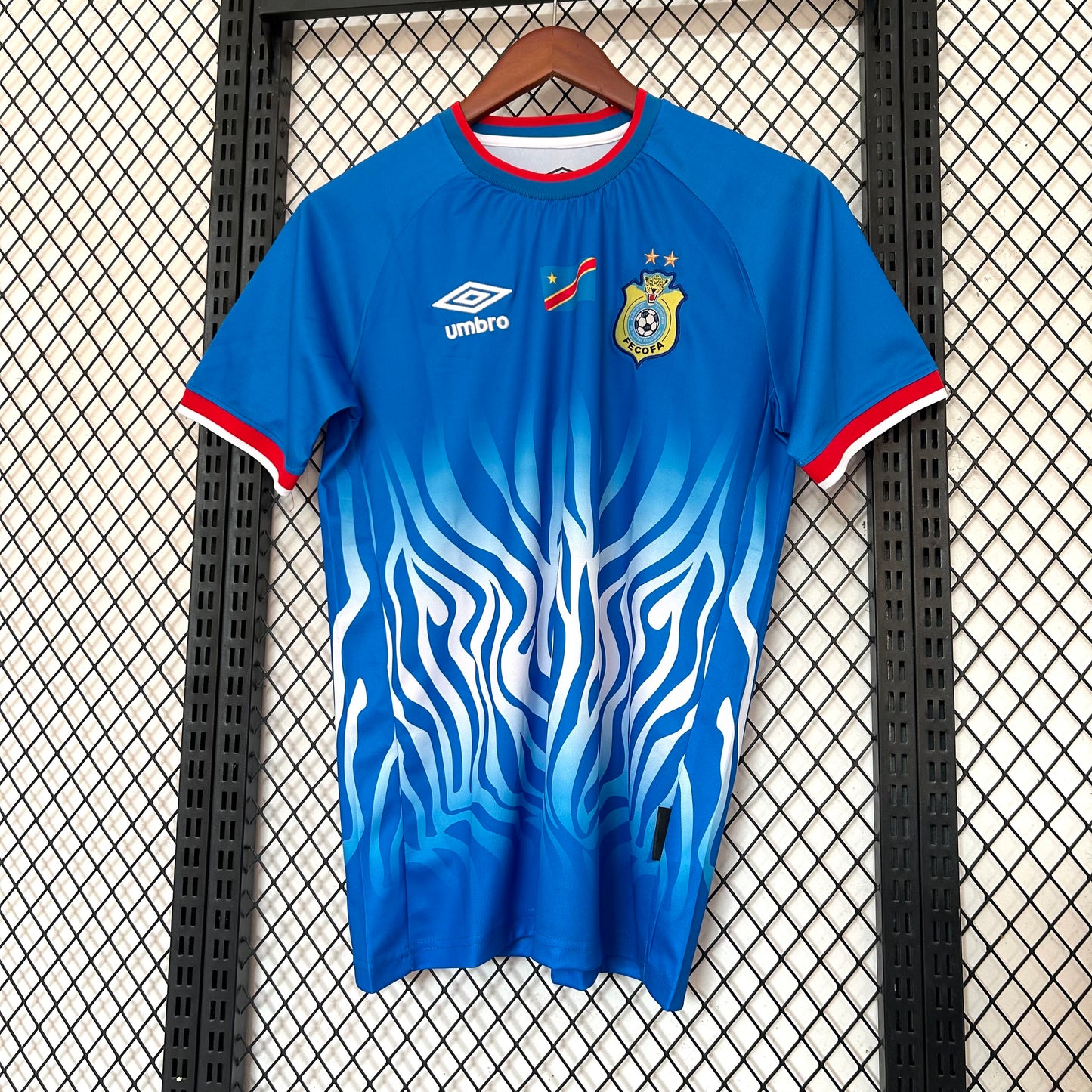 RD Congo Maillot Football Bleu Saison Coupe Du Monde 2026