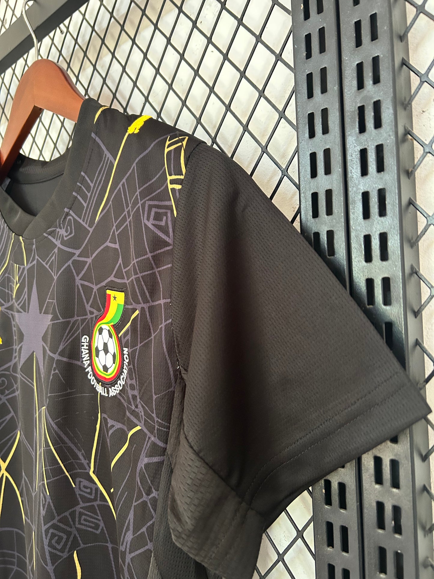 Ghana Maillot Football Noir Saison Coupe Du Monde 2026