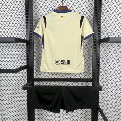 Barcelone Enfant Maillot Football Beige Cassé Saison 2026/2027