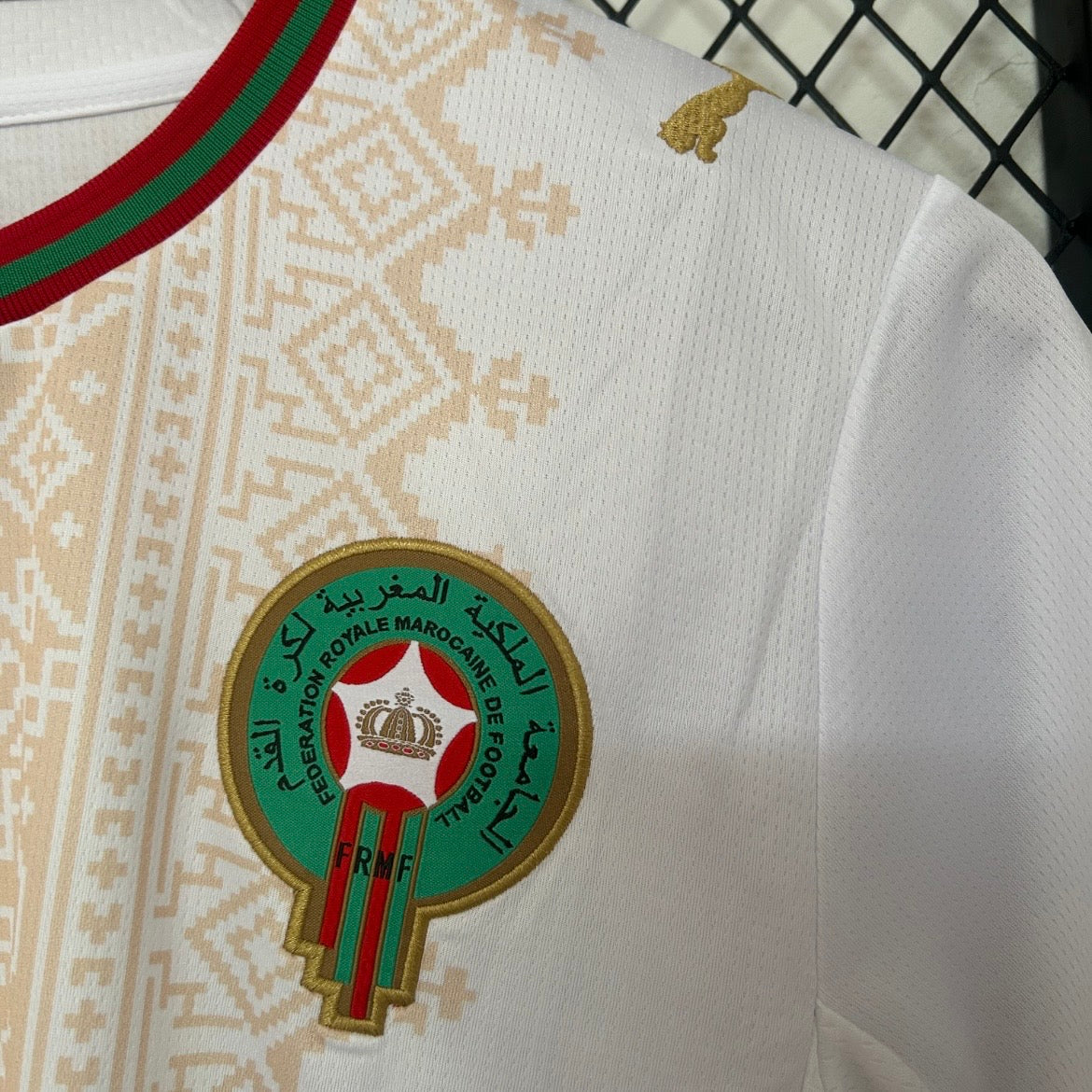 Maroc Maillot Football Blanc Saison 2026/2027 Coup Du Monde