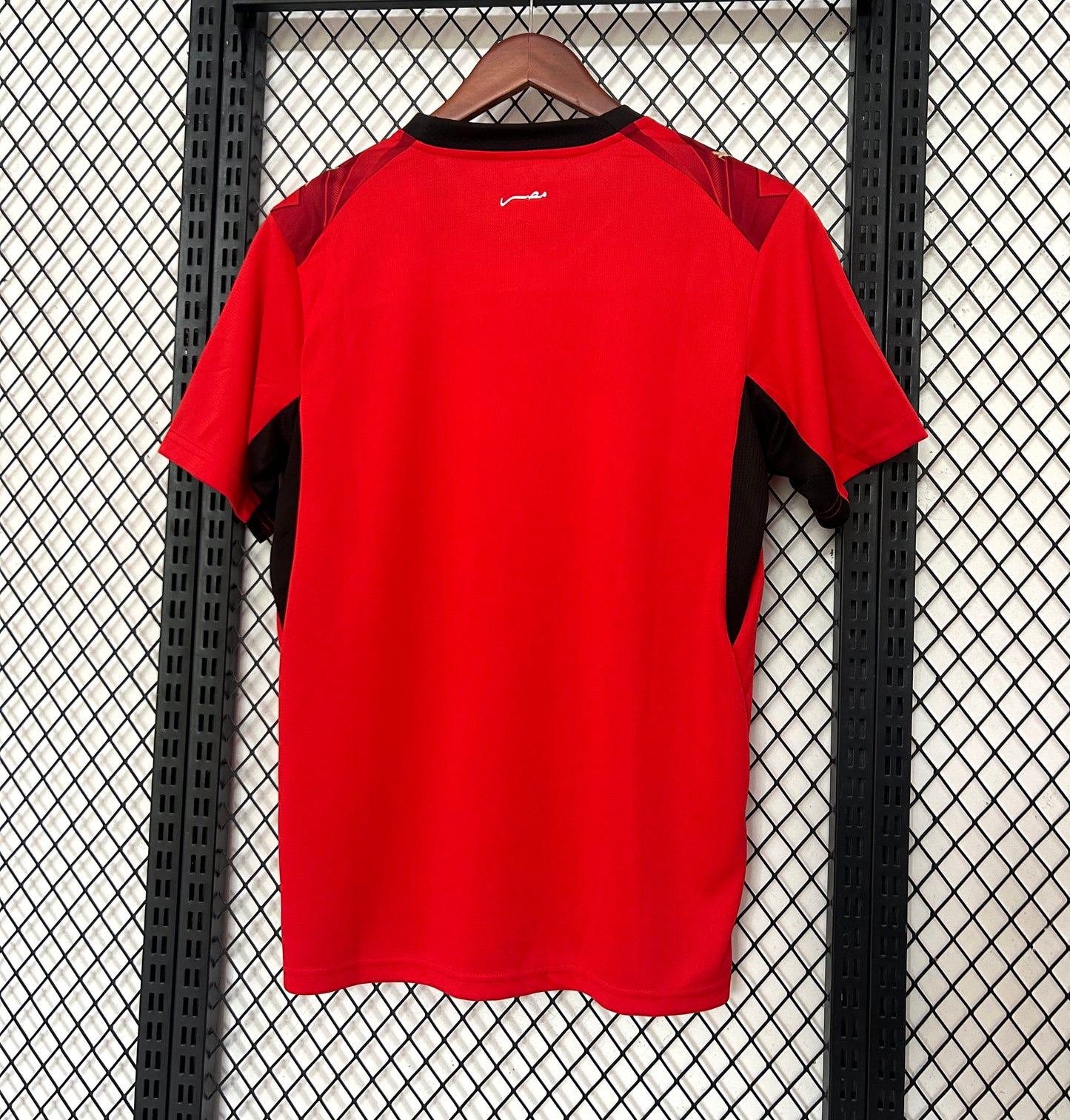 Égypte Maillot Football Rouge Saison Coupe Du Monde 2026
