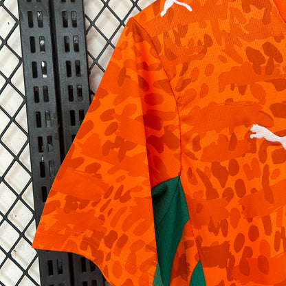 Côte D’Ivoire Maillot Football Orange  Saison Coupe Du Monde 2026